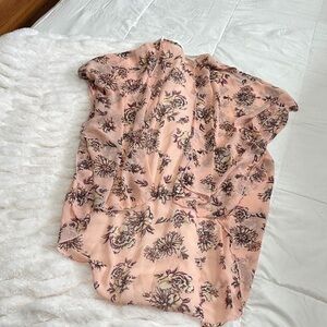 Floral Pink Women's kimono